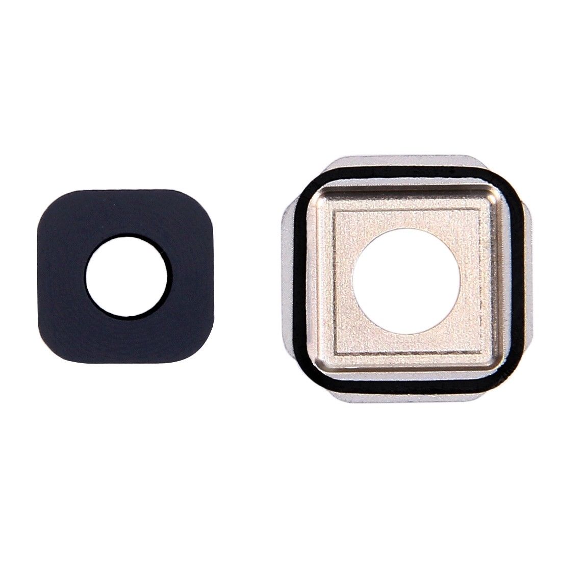 Samsung Galaxy A3 / A5 / A7 2016 Camera Lens Glass With Frame - Gold for [product_price] - First Help Tech