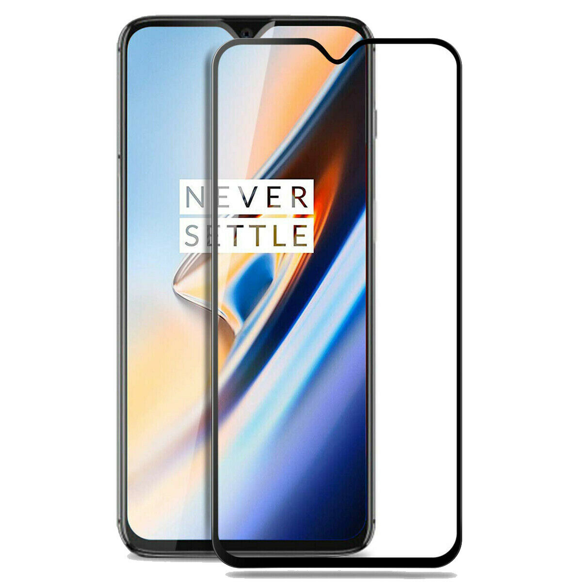 OnePlus 7 Full Coverage 9D Tempered Glass for [product_price] - First Help Tech