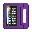 For Amazon Fire 7 2019 Kids Case Shockproof Cover With Stand - Purple