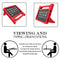 For Amazon Fire HD 10 2021 11th Gen Kids Case Shockproof Cover With Stand - Red