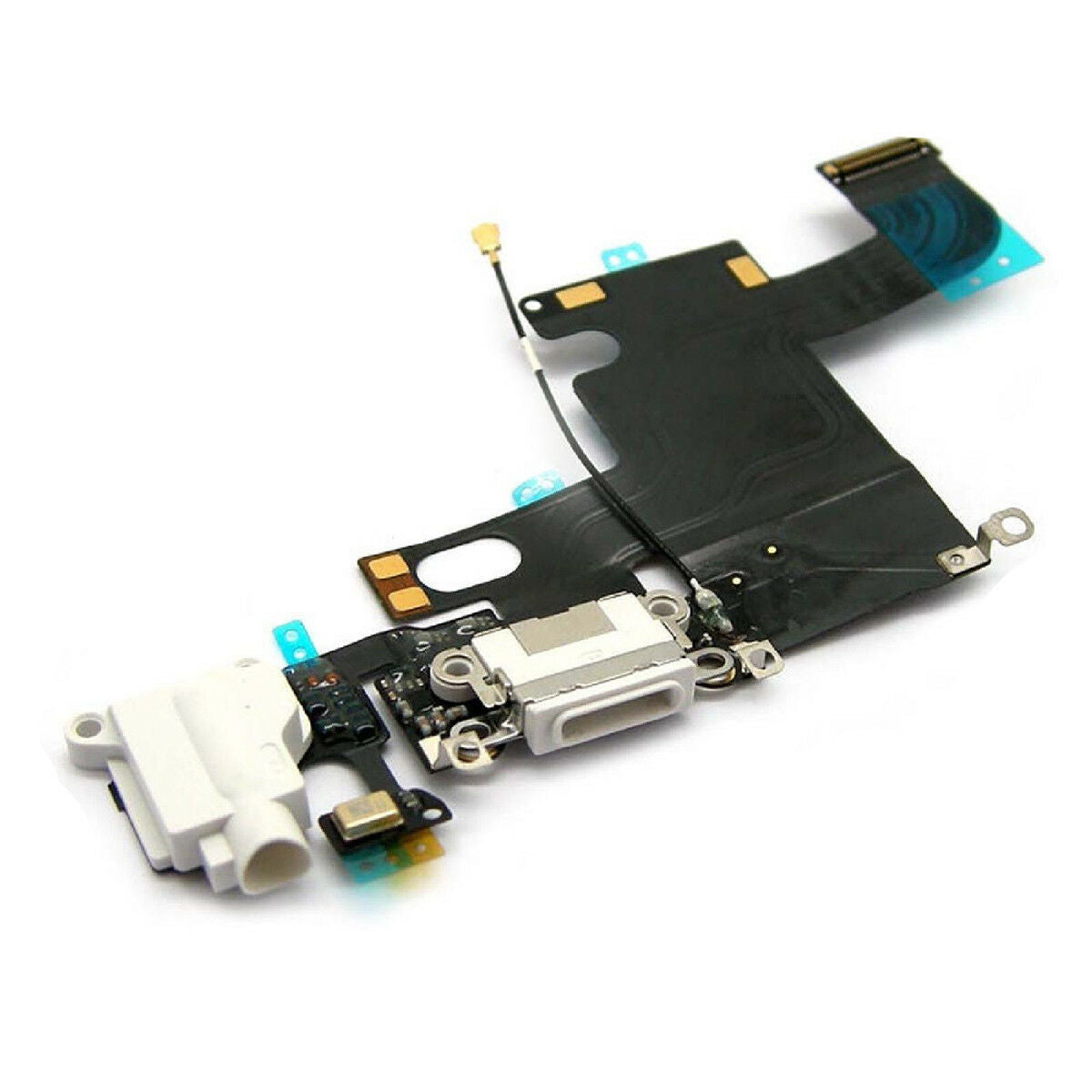 Apple iPhone 6 Charging Port Connector Flex Cable - White for [product_price] - First Help Tech