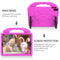 For Apple iPad 10.2 8th Gen 2020 Kids Friendly Case Shockproof Cover With Thumbs Up - Pink