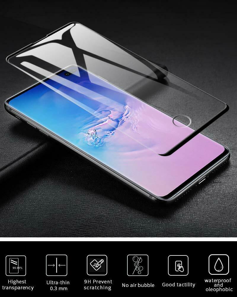 Samsung Galaxy S10 Plus - 9D Full Coverage Tempered Glass for [product_price] - First Help Tech