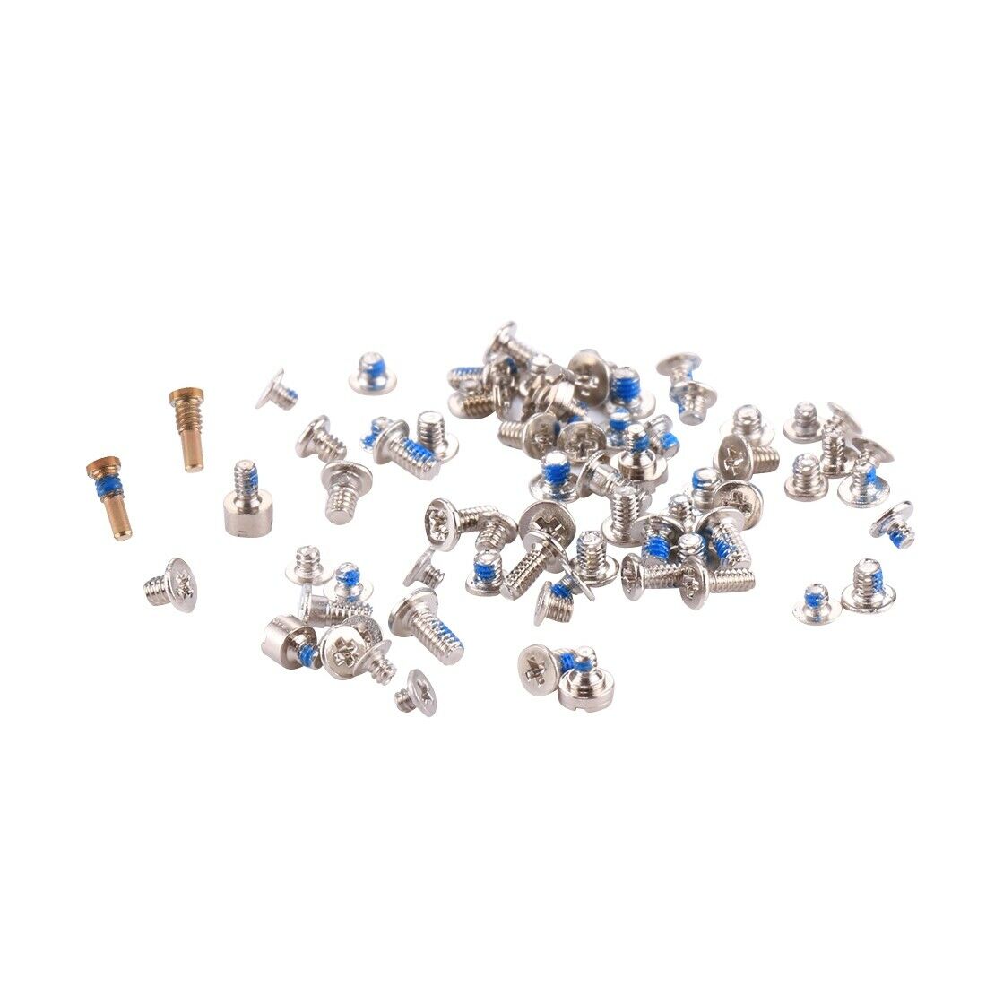 Apple iPhone 8 Full Screw Set including the 2 Gold Bottom Screws for [product_price] - First Help Tech