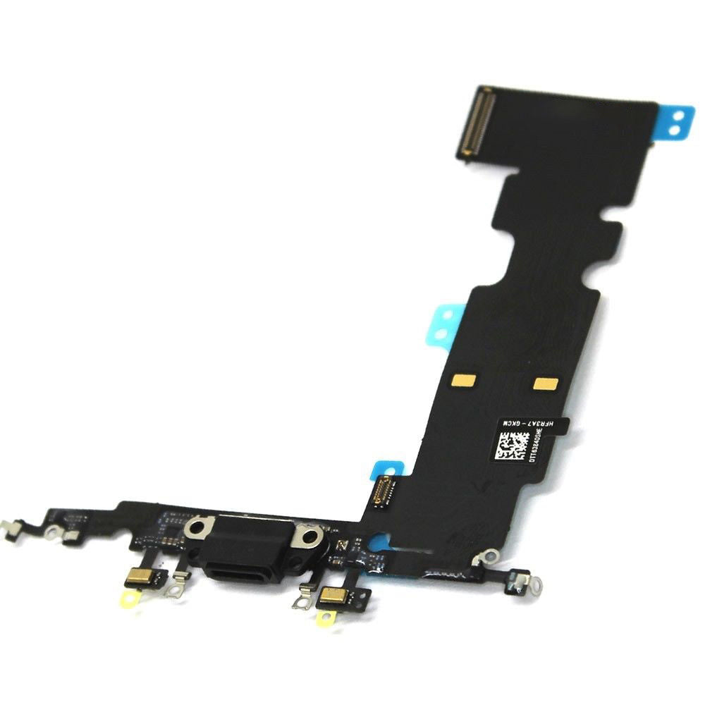 Apple iPhone 8 Plus Charging Port Flex Cable Black for [product_price] - First Help Tech