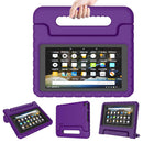 For Amazon Fire 7 2019 Kids Case Shockproof Cover With Stand - Purple