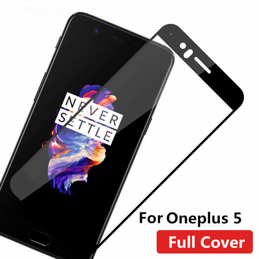 For OnePlus 5 Full Coverage 9D Tempered Glass