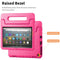 For Amazon Fire HD 8 2020 Kids Case Shockproof Cover With Stand - Pink