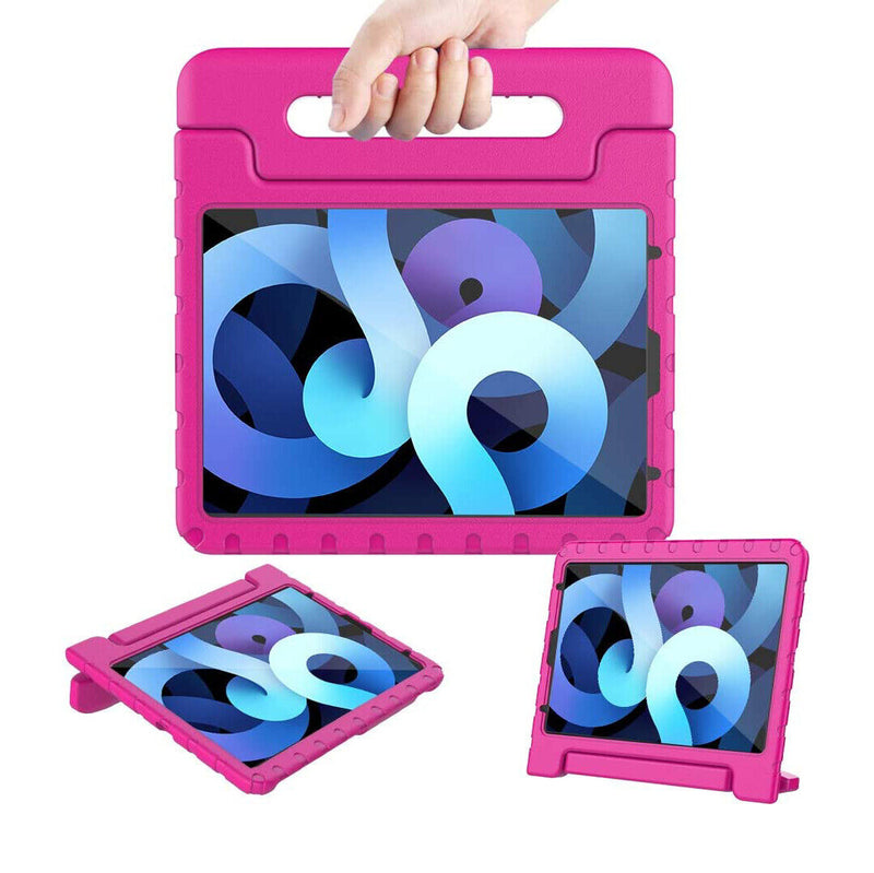 For Apple iPad Air 4 2020 4th Gen Kids Case Shockproof Cover With Stand Pink