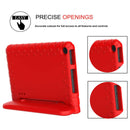 For Amazon Fire 7 2019 Kids Case Shockproof Cover With Stand - Red
