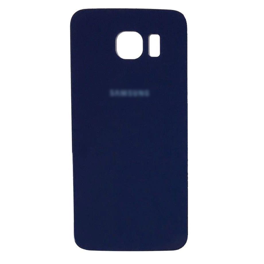 Samsung Galaxy S6 Edge Back Battery Cover Rear Glass Panel With Adhesive - Blue for [product_price] - First Help Tech