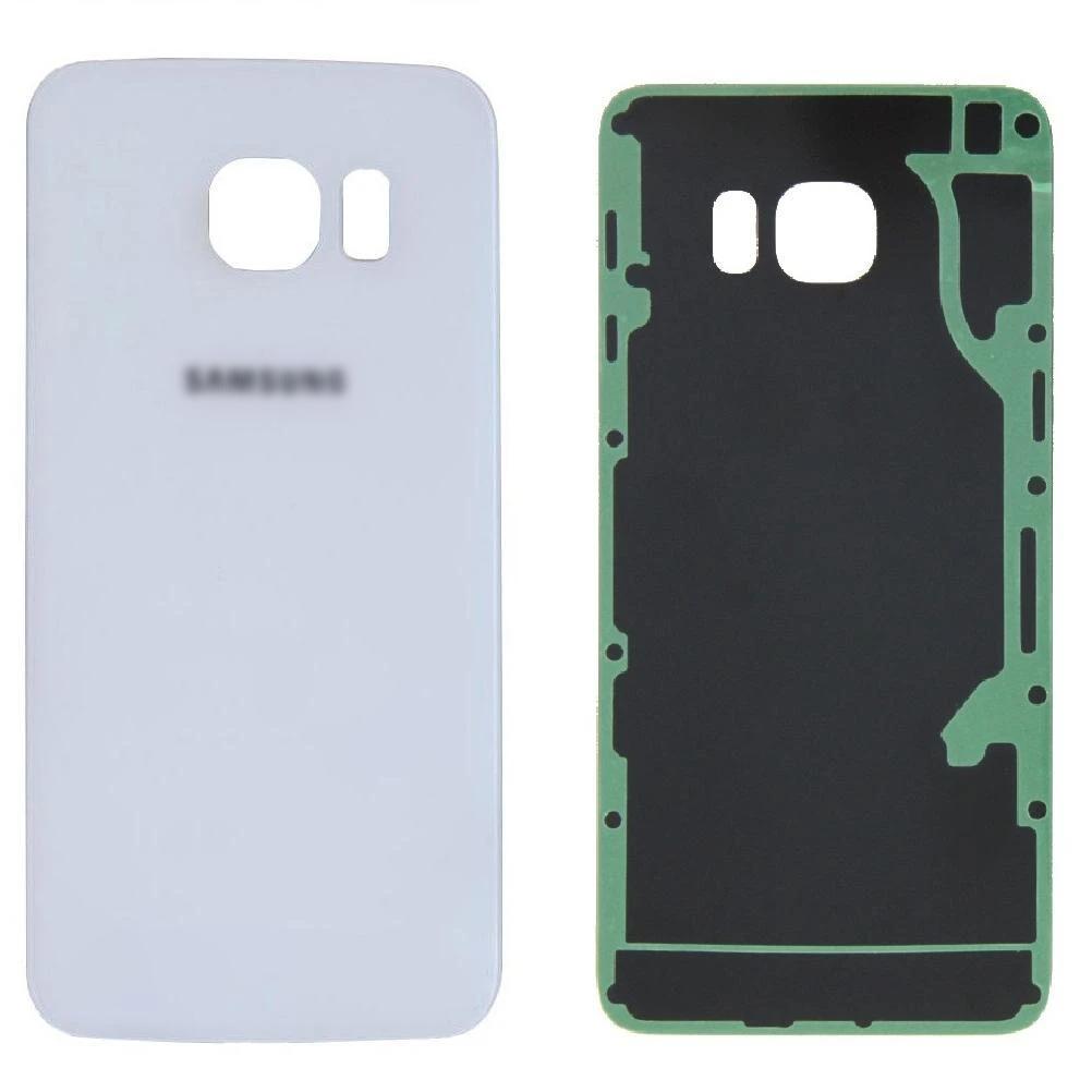 Samsung Galaxy S6 Edge+ / G928 Battery Cover Rear Glass Panel With Adhesive - White for [product_price] - First Help Tech