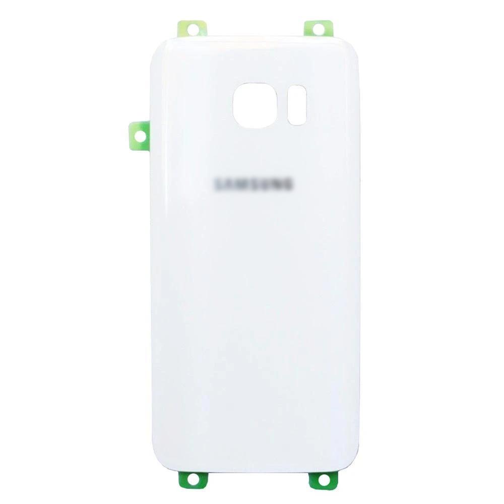 Samsung Galaxy S7 Edge Battery Cover Rear Glass With Adhesive White for [product_price] - First Help Tech