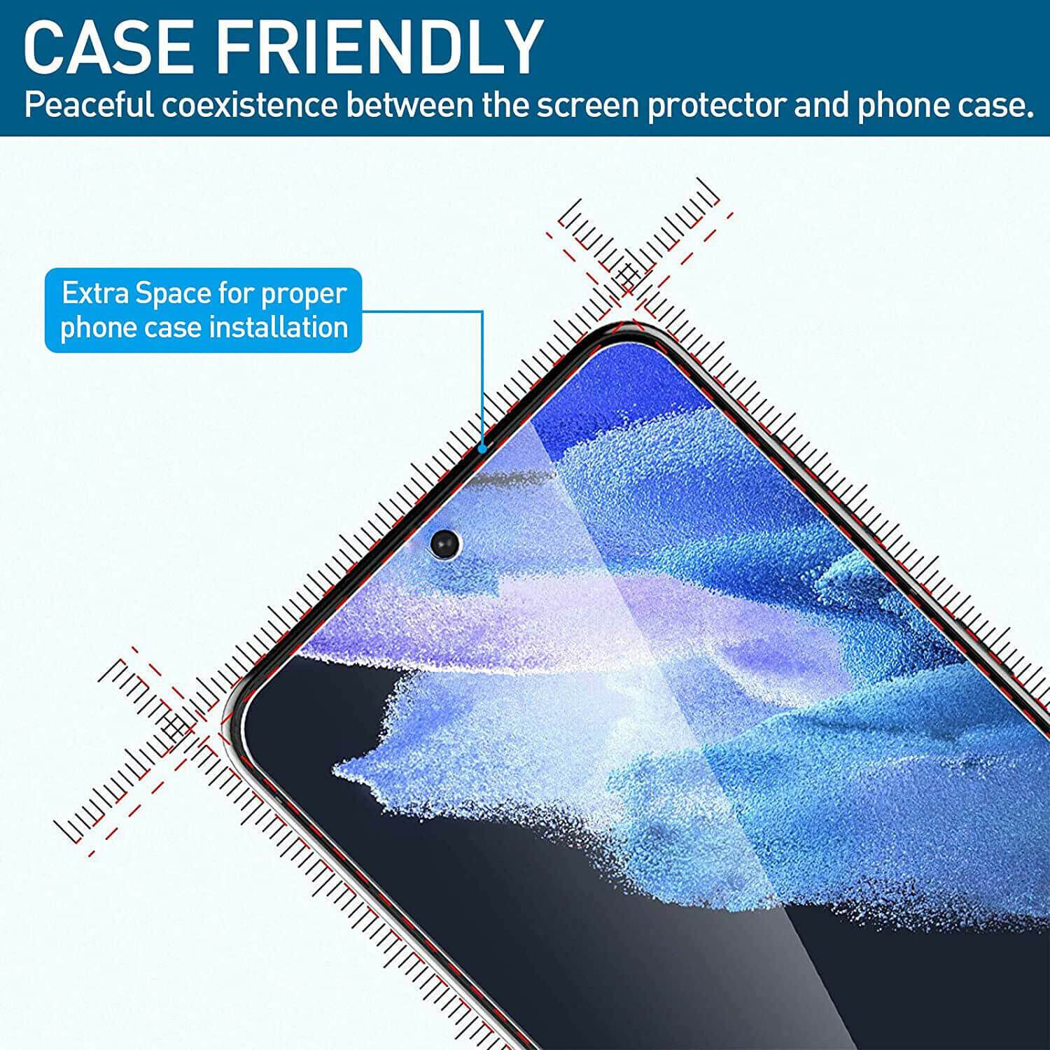Tempered Glass For Samsung Galaxy S21 / 5G Screen Protector