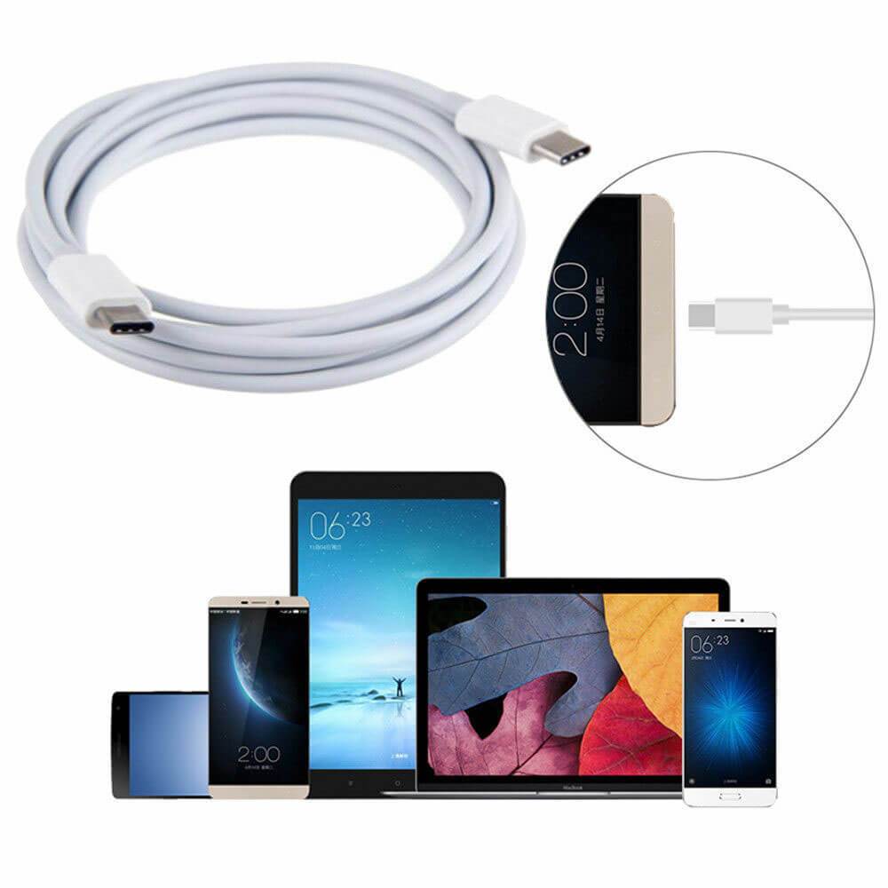 USB-C Type C Male to Type C Male Charging Cable 1m