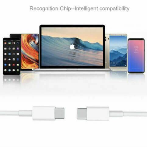 USB-C Type C Male to Type C Male Charging Cable 1m