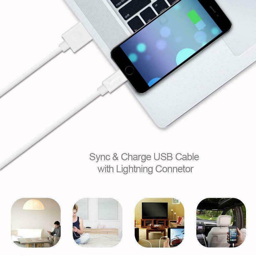 USB to 8 Pin Charging Data Sync Cable Lead 3m
